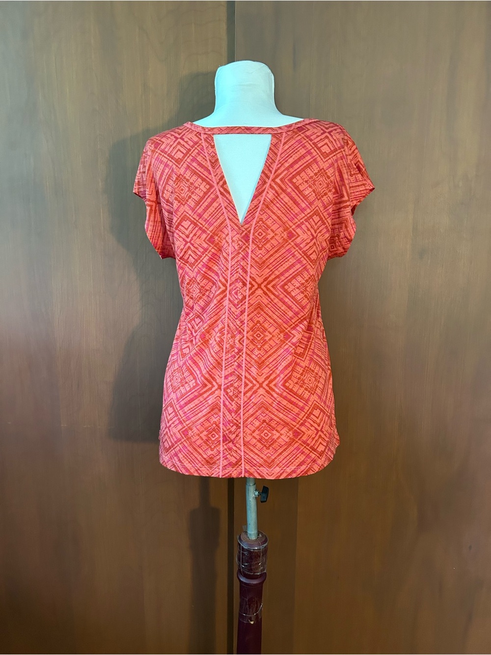 Smartwool Orange Patterned Top - Picture 3 of 6